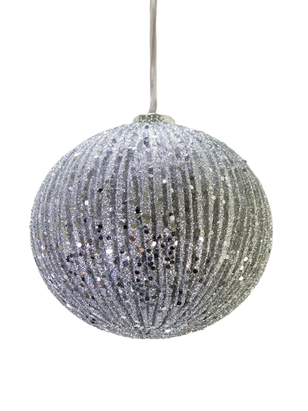Picture of 5'' GLITTER BALL ORNAMENT