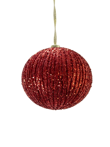 Picture of 4'' GLITTER BALL ORNAMENT