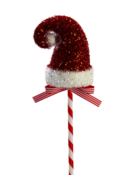 Picture of 15" SANTA HAT STEM