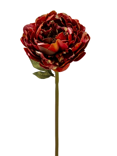 Picture of 22" GLITTER PEONY STEM