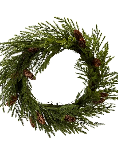 Picture of 28" FIR PINE CONES WREATH