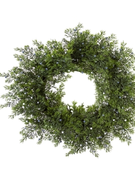 Picture of 20" JUNIPER BERRIES WREATH