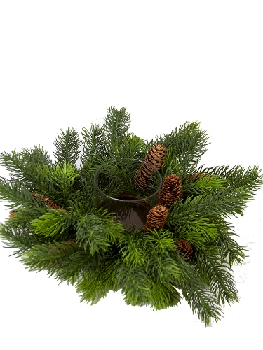 Picture of 5" CEDAR FIR CANDLE RING