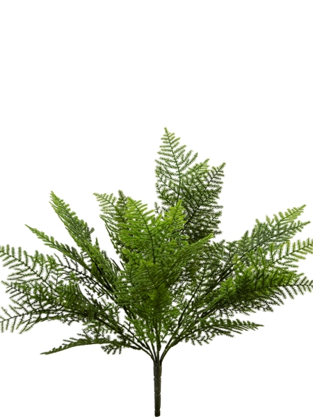 Picture of 19" FLOCKED FERN BUSH